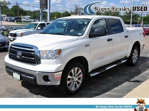 2010 tundra leather backup camera bluetooth aux/usb input trailer hitch dvd tpms