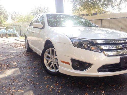 2012 ford fusion sel sedan 4-door 3.0l