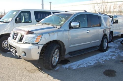 Salvage title 4x4 awd 3rd row suv parts 5.6 v8 fix runs clean interior