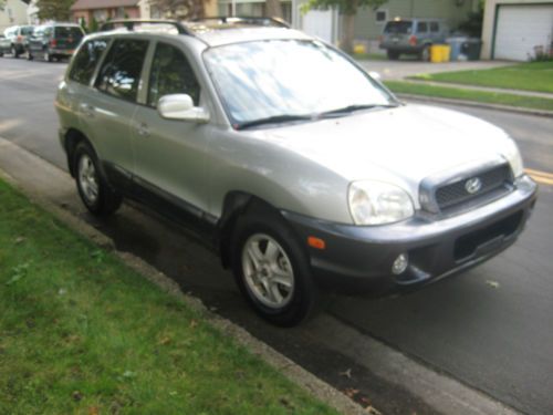 2003 hyundai santa fe gls sport utility 5-door 2.7l