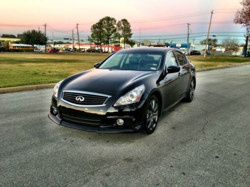 2012 infiniti g37 sport appearance edition sedan no reserve!!!! one owner