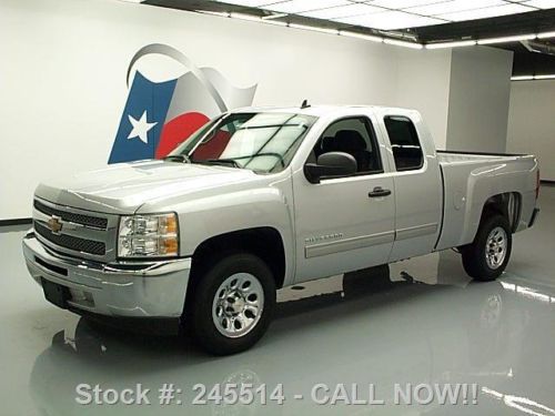 2013 chevy silverado lt ext cab 4.8l v8 6-passenger 25k texas direct auto