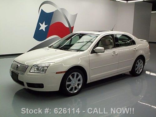 2009 mercury milan v6 premier voga sunroof leather 39k! texas direct auto