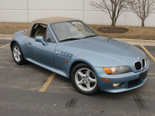 1998 bmw z3 roadster convertible 2-door 2.8l low 55,000 miles automatic leather