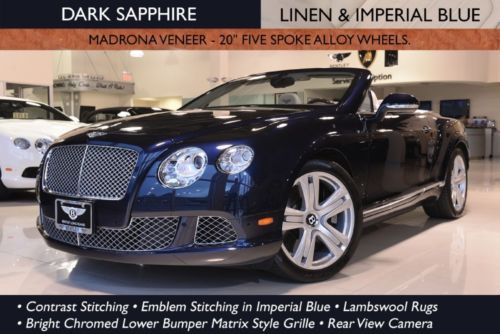 1 owner; orig msrp $227,700; dark sapphire/linen &amp; imperial blue; madrona veneer