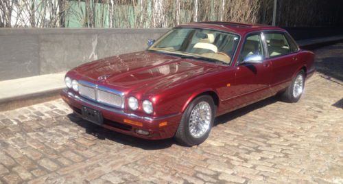 1996 jaguar vanden plas calypso/cream rare 46k