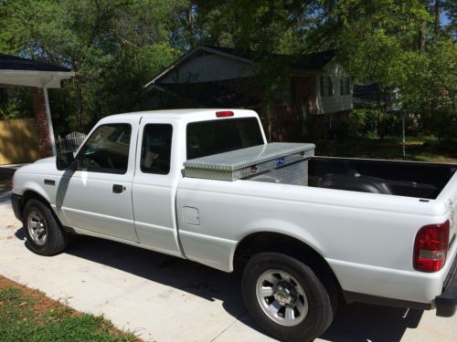 2007 ford ranger xl supercab, v6 3.0, toolbox, new brakes/rotor, no reserve