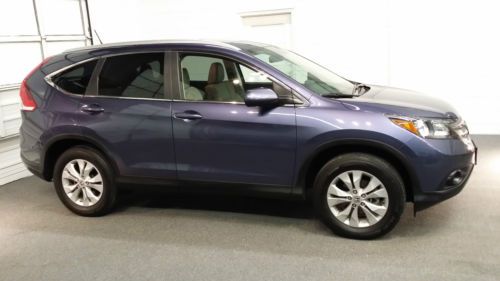 2013 honda cr-v ex-l awd leather heated seats moon roof 6k miles free shipping