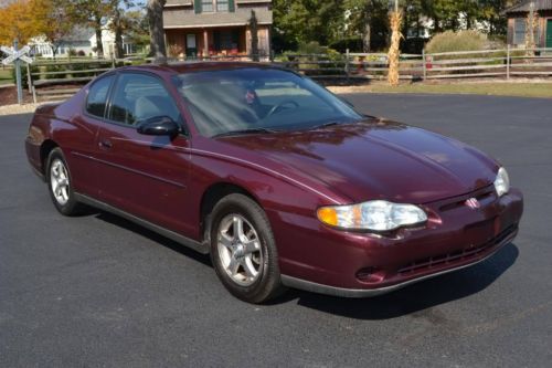 2003 chevrolet monte carlo ls sport coupe 2-door 3.4l