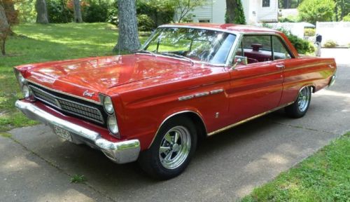 1965 mercury cyclone 289 a code buckets console survivor red red cold ac