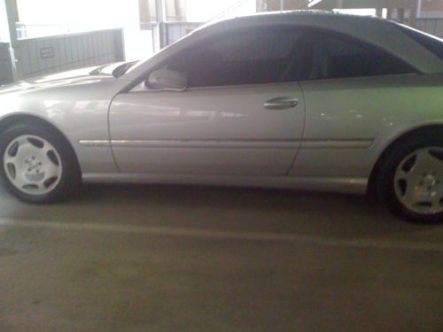 2001 cl600 v12 mercedes-benz.  58k miles. silver. coupe, excellent condition.