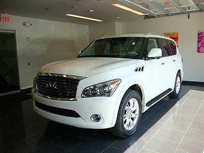 2013 infiniti qx56 awd navigation, rear dvd entertainment, leather, sunroof