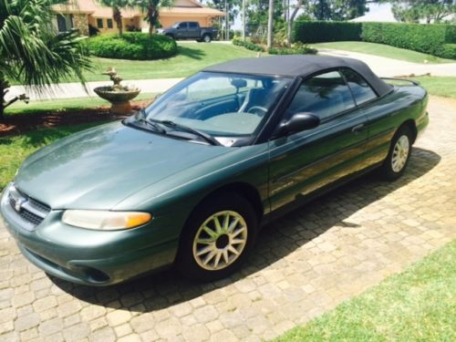 1997 chrysler sebring convertible like new 74k original needs nothing