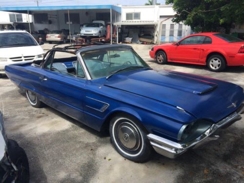 1965 ford thunderbird convertible