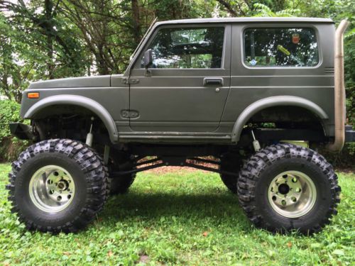 Suzuki samurai mazda 12a rock crawler mud truck