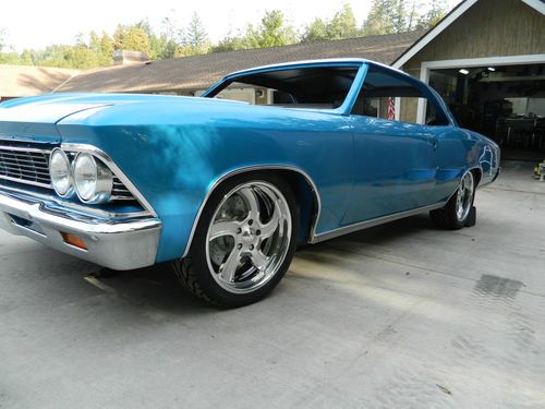 1966 chevelle ls1, 6 speed, a/c, coil over. frame off, pro touring.  1 of a kind