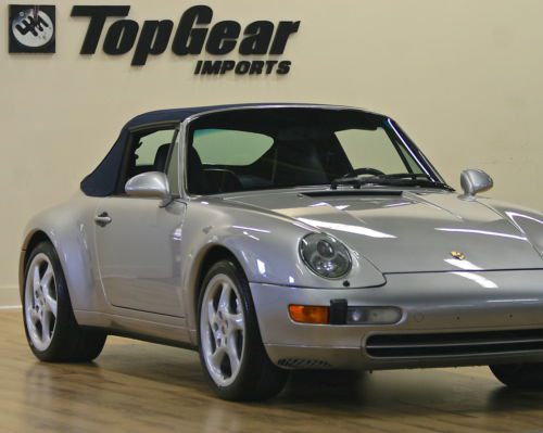 1998 porsche 993 c4 cabriolet only 1 of 42 made !! *last year of the air cooled*