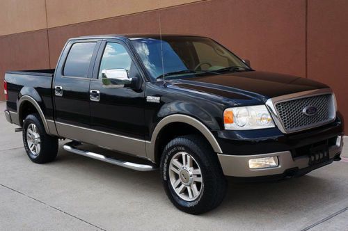 2005 ford f-150 lariat super crew shortbed 5.4l v8 gasoline 4x4 1owner rust free