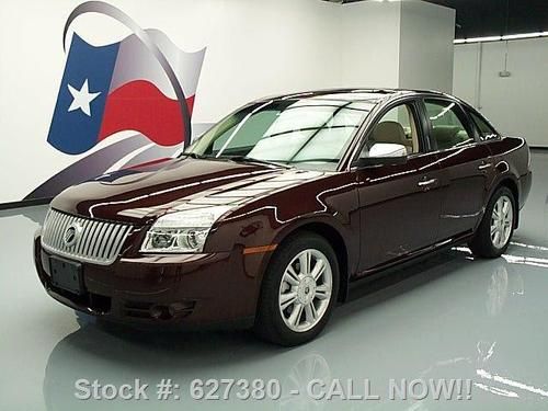 2009 mercury sable premier htd leather sunroof nav 39k! texas direct auto