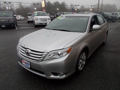 3.5l silver w/ black leather interior back up camera bluetooth sirius xm radio