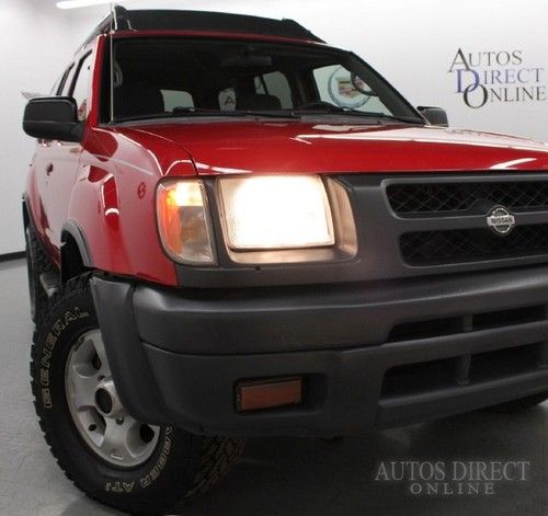 We finance 2000 nissan xterra xe 4wd 3.3l v6 cleancarfax runningbrds roofrack cd