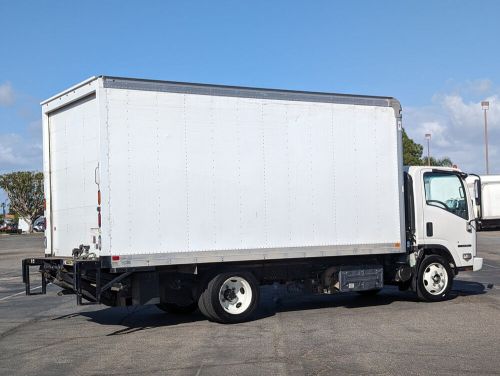 2022 isuzu npr xd 16ft box truck with liftgate diesel