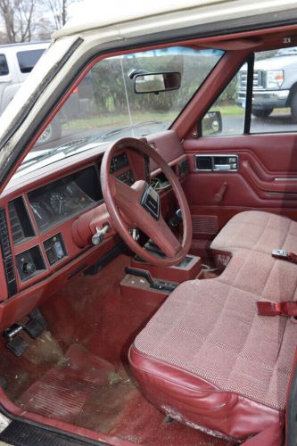 1986 jeep comanche xls