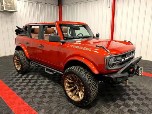 2023 ford bronco t-rock, lifted, 4x4, 22&#039;s