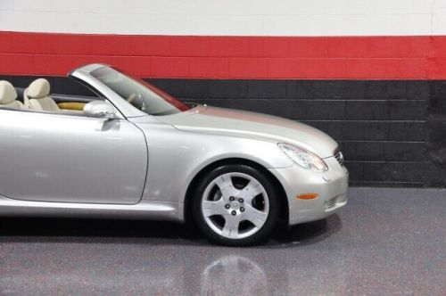 2004 lexus sc 430 convertible 2-owner 30,778 miles heated seats xenons serviced