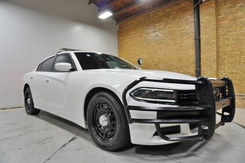 2018 dodge charger awd 5.7l v8 hemi police red/blue lightbar and led