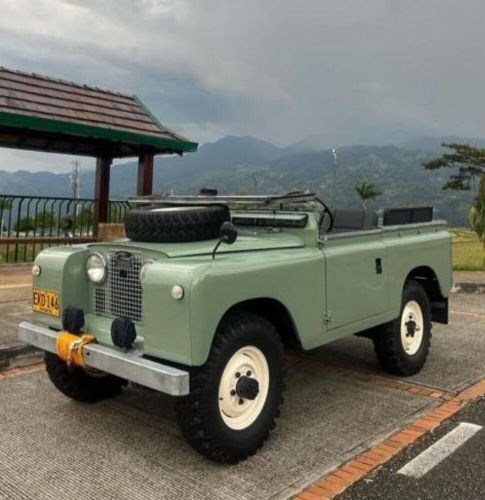 1968 land rover series ii soft top