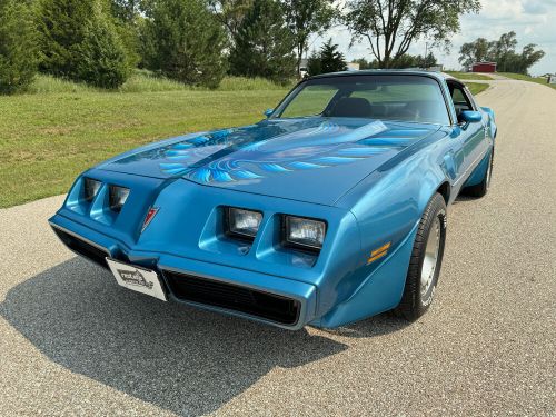 1980 pontiac trans am turbo, auto, ws6, t-tops, loaded, tahoe blue