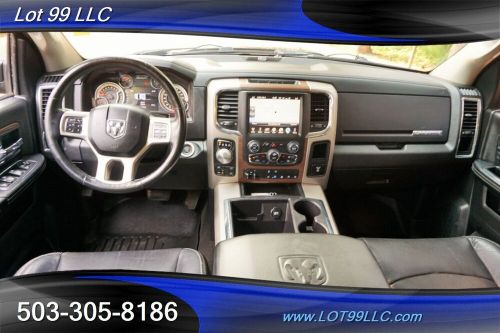 2014 1500 laramie 4x4 v8 hemi heated leather gps chrome whel