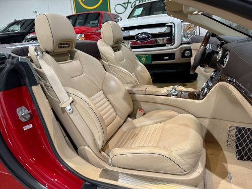 2014 mercedes-benz sl class sl550 rwd 2dr convertible 4.6l v8 gas &#034;mars red&#034;