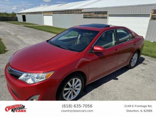 2012 toyota camry xle sedan 4d