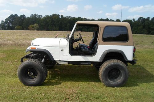 1980 jeep cj7 , lift kit , on board welder , low low reserve