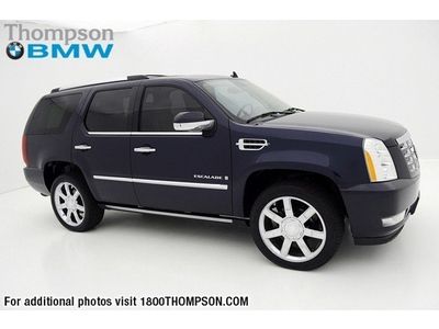 2007 cadillac escalade 6.2l v8 navigation rear entertainment &amp; 22" chrome alloys