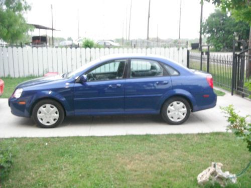 2007 suzuki forenza base sedan 4-door 2.0l