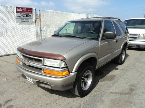 2002 chevy blazer, no reserve