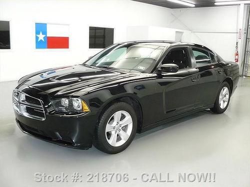 2012 dodge charger se black on black alloy wheels 29k texas direct auto