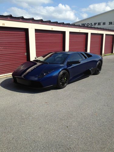 2003 lamborghini murcielago with lp640 upgrades, service up to date, new clutch