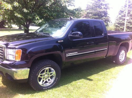 2008 black gmc sierra slt loaded all terrain offroad limited edition