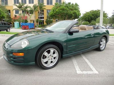 2001 mitsubishi eclipse spyder gt - 1 owner - florida car