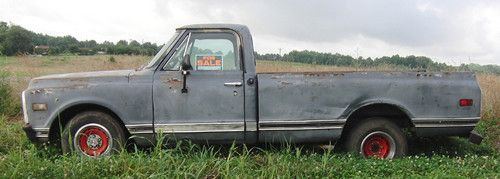 1972 chevrolet c10 pickup base 5.7l automatic