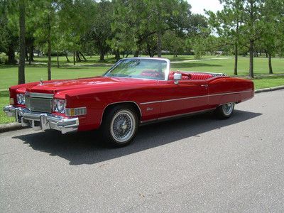 1974 cadillac eldorado convertible wire wheels vogue tires