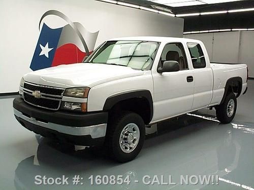 2007 chevy silverado 2500 work truck ext cab 6-pass 65k texas direct auto