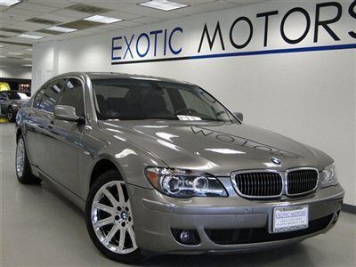 2006 bmw 750li!! nav a/c&amp;heated-sts dvd-pkg pdc shades xenons push-start 19"whls