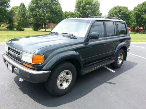 1994 toyota land cruiser 4x4 4wd suv runs and drives needs work no reserve!