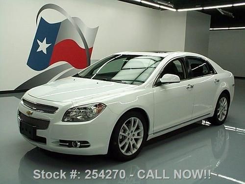 2012 chevy malibu ltz sunroof htd leather alloys 25k mi texas direct auto