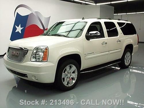 2008 gmc yukon xl slt 4x4 sunroof nav rear cam dvd 26k texas direct auto